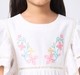 Girl  Embroidered Tops white