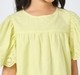 Girl  Embroidered Tops yellow