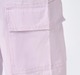 Girl  Solid Trousers & Pants lilac