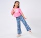 Girl  Printed T-Shirt pink