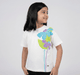 Girl  Printed T-Shirt white