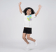 Girl  Printed T-Shirt white