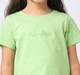 Girl  Embroidered T-Shirt green