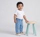Infant Boys Light Wash Patchwork Denim Jeans