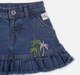 Infant Girls Graphic Print Denim Skirt