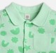 infant unisex top & bottom set green