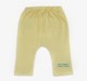 Unisex Baby Organic Cotton Jogger Pants Pack (2-Piece) – Pastel Yellow & Geometric Print Mix