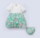 Ed-A-Mamma Infant Girls Dress White/Pink