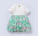 Ed-A-Mamma Infant Girls Dress White/Pink