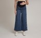 Ed-a-Mamma Floral Embroidered Maternity Jean -Indigo Blue