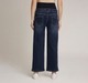 Ed-a-Mamma Floral Stickon Stud Maternity Jean -Dk Blue