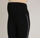 Ed-a-Mamma Maternity leggings with white stripe detailing -Black