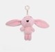 Ed-a-Mamma Flat knit Blue key chain Bunny doll