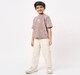 Ed-a-Mamma Kids Boys T-Shirt Brown