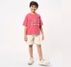 Ed-a-Mamma Kids Boys T-Shirt Maroon