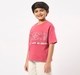 Ed-a-Mamma Kids Boys T-Shirt Maroon