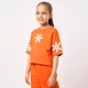 Ed-a-Mamma Kids Girls T-Shirt Orange