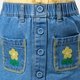Ed-a-Mamma Kids Girls Skirt Mid Blue