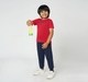 Ed-a-Mamma Boys Solid T-shirt and Joggers set  Multicolor