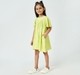 Ed-a-Mamma Girls Printed Dress Green
