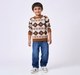 Ed-a-Mamma Kids Boys Sweater Rust