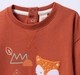 Ed-a-Mamma Infant Boys T-Shirt Brown