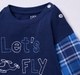 Ed-a-Mamma Infant Boys T-Shirt Blue
