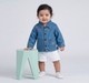 Ed-a-Mamma Infant Girls Jacket Blue