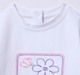 Ed-a-Mamma Infant Girls T-Shirt White
