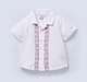 Ed-a-Mamma Infant Boys Shirt White