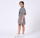 Ed-a-Mamma Kids Girls Dress Black & White