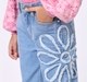 ED-A-MAMMA Kids Girls JEANS MID BLUE