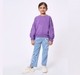 ED-A-MAMMA Kids Girls Sweatshirt PURPLE