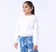 Ed-a-Mamma Kids Girls Sweatshirt White