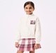 Ed-a-Mamma Kids Girls Sweatshirt Off White