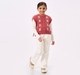 Ed-a-Mamma Kids Girls T-Shirt Rust