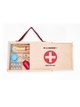 Ed-a-Mamma DOCTOR SET, RED  Wooden Toys Red