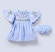 Ed-a-Mamma Baby Girls Dress Blue