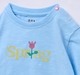 Ed-a-Mamma Baby Girls T-Shirt Blue
