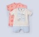 Ed-a-Mamma Baby Boys Rompers Pack of 2 Multi