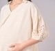 Maternity Clothing  Cord Set Solid Off-White