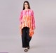 Maternity Clothing  Top Printed Pink/Orange
