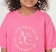 Girls Bright Pink Short Sleeve Sweatshirt & Cargo Jogger Co-ord Set