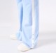 Girls Light Blue Winning Print Sweatshirt & Pants Co-ord Set