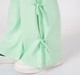 Girls Mint Green & White '35' Textured Graphic Short Sleeve Loungewear Set