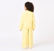 Girls Sun Yellow Lace Panel Tracksuit Set