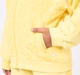 Girls Sun Yellow Lace Panel Tracksuit Set
