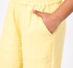 Girls Lemon Yellow Crinkle Cotton Summer Set