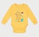 Baby Girls Lilac Ribbed Long Sleeve Top with Ruffle Shoulders and Deer Patch