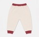 Baby Boys Pack of 2 Cargo & Graphic Jogger Pants - Cream Animal & Dusty Red Cargo